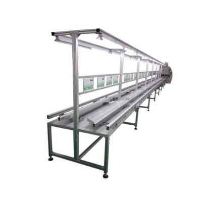 China Customized Manual Plug-in Line And Automatic Chain Plug-in Wire Assembly Line With Work Table for sale