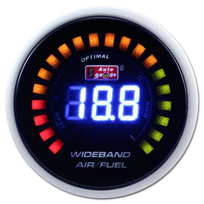 China Electric Broadband Air Fuel Ratio Gauge 52 Mm Digital Air Fuel Ratio Gauge With Sensor Data Logging Meter Electronic Gauge for sale