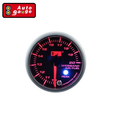 China Electric Broadband Auto Gauge 52 60mm Black Face Auto Monitor Broadband Gauge For Car for sale