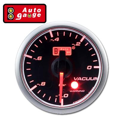 China Black Face 45 Mm Electric LED Display Clear Lens Vacuum Gauge for sale