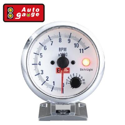 China Customized Clear Lens CE RPM Meter Plastic Analog Tachometer Gauge for sale