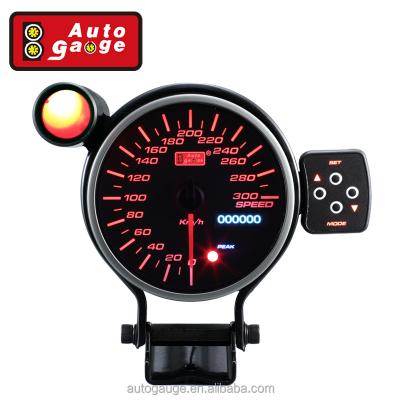 China Tachometer For Cars 95mm ODO W Stepper Motor Tachometer LED Display Max Warning Function Outside Shift Light Control Box Universal Car Auto Gauge for sale