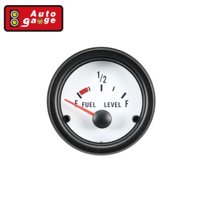 China Universal Plastic Electronic 52mm Needle Fuel Level Gauge for sale