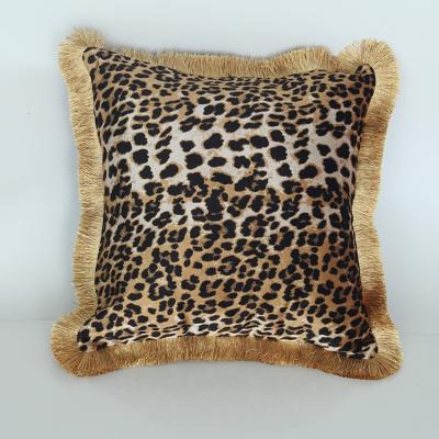 China Exquisite Living Room Sofa Leopard Cushion Pillow from Eco-freindly for sale