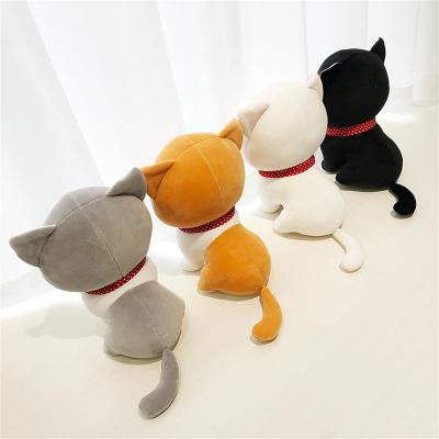 China Free Sample Lovely Gift Quality Soft Stuffed Animals The Simulation CAT Toys Sleeping Doll Plug Pillow for sale