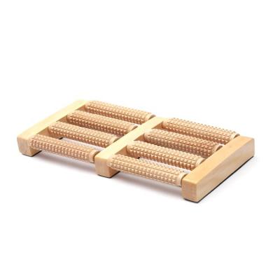 China Wooden High Quality Non-Toxic Roller Health Care Body OEM Private Label Goods Back Massager Five for sale