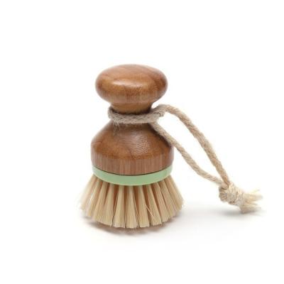 China Custom Viable FSC Natural Handle Kitchen Cleaning Dish Wash Bamboo Liquid Coffee Pot Brush for Sauce Sprinkling for sale