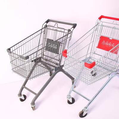 China Durable Different Styles Supermarket Trolley Grocery Cart Wire Shopping Shopping Basket for sale