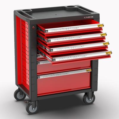 China Kinbox Durable Economic Industrial 7 Drawer Tool Storage Cabinet For Auto Repair for sale