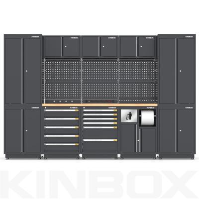 China 2020 Storage , Work Durable Kinbox 23 Pcs Garage Bench For Industrial Workspace for sale