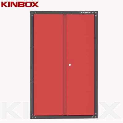 China Easily Assembled Kinbox Garage Unit 3-Shelf Long Wall Cabinet For Home Garage DIY for sale