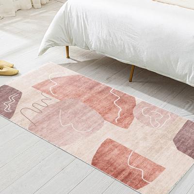 China WILTON Online Rugs Carpet 100% Printed Compound Polyester Bedroom Decorative Modern Washable Dining Room Rug for sale