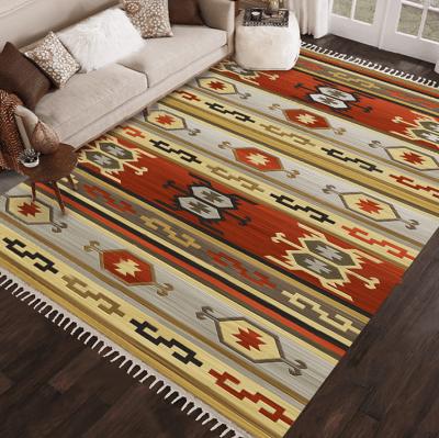 China High Quality Washable Polyester 3D Floor Mat Living Room Blanket Floor Carpet for sale