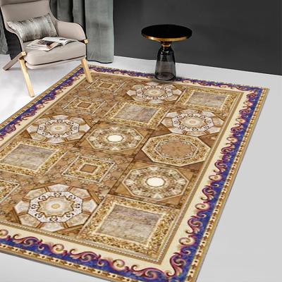 China Good quality machine made living room iranian persia rug washable for sale