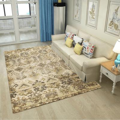 China Factory Washable Custom Plush Cheap Price Polyester Printing Cashmere Like Living Room Pashmina Carpet for sale