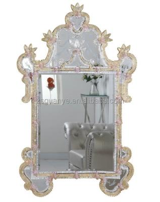 China 100% hand made fancy wall mirror decoration for hotel for sale