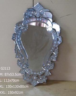 China Industrial Hot Selling Flower Home Interior Venetian Etching Children Dressing Mirrors for sale