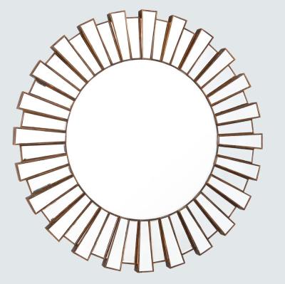 China Transitional Round Mirror Frame Beveled Decorative Mirror Wall Mirror Sets - GJ813 for sale