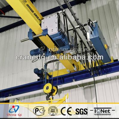 China HD Bridge Crane Model 2 Ton Trolley European Standard Bridge Crane for sale