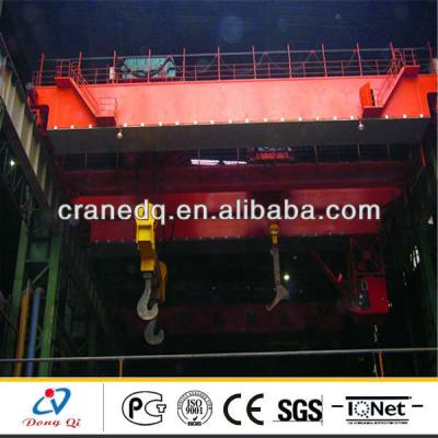 China Double Beam Crane Bridge Crane Bridge Crane QDY Model Steel Billets Workshop Overhead Crane for sale