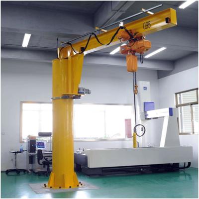 China Jib Crane BZ Type Pillar Luffing Small 1 Ton 2 Ton 3 Ton 5 Ton Jib Crane for sale