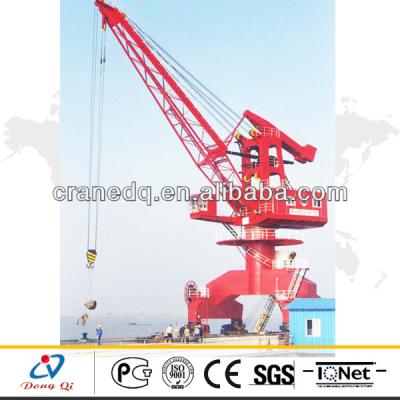 China Port 25t Portal Crane Single Jib And Four Link Type Offshore Deck Crane for sale