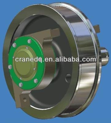 China 2014 High Quality Single Girder Crane Crane Rail Wheels for sale