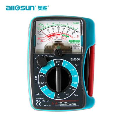 China EM666 Pocket Portable Analog Multimeter Indicator Display EM666 for sale