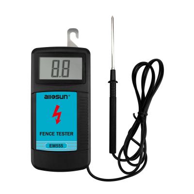 China EM555 All-sun Barrier Tester Electric Barrier Voltage Tester 0.03W Barrier Controllers Gauge 300V to 9900V Pulse Voltage EM555 for sale