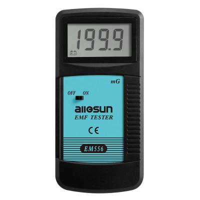 China allosun EM556 Handheld EMF Meter Digital Electromagnetic Field Radiation Dosimeter Electromagnetic Wave Detector EM556 for sale