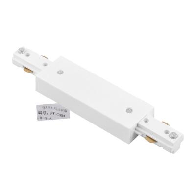 China Hot Sale Modern Safe High Quality Wire Rail Light Track Intermediate Connector 3 Wire Connector For Rectangular 3 Wire Track for sale