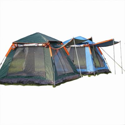 China Diagonal Tying Type Camping Guangzhou Large Camping Cot Tent for sale