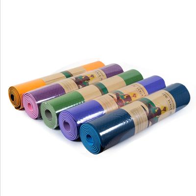 China Yoga Mat Sports Tape PU And Entertainment Nature Rubber For Kids Women Men Lace Film Color Green Blue Black Purple Rose Package for sale