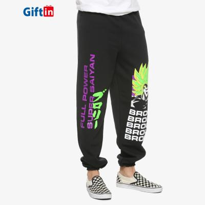 China Anti-Wrinkle Manufacturers Wholesale New Mens Hip Hop Sweatpants Cotton Cartoon Extra Long Loose Tapered Joggers for sale