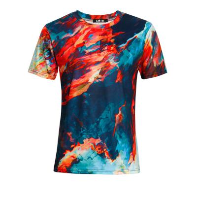 China Wholesale 100% Polyester Anti-pilling Blank 3D Sublimation Printing T-shirts for sale