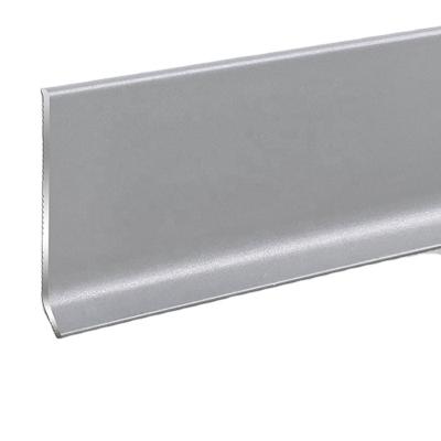 China Tick tok aluminum baseboard Waterproof aluminum plinth floor accessories aluminum baseboard anodizing aluminum profiles for sale