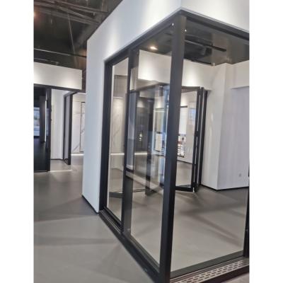 China Thermal Insulation Modern aluminum doors two sides open door new aluminum sliding door for sale