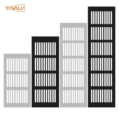 China Modern European standard ventilation grilles kitchen cabinet accessories anodized aluminum ventilation grilles for sale