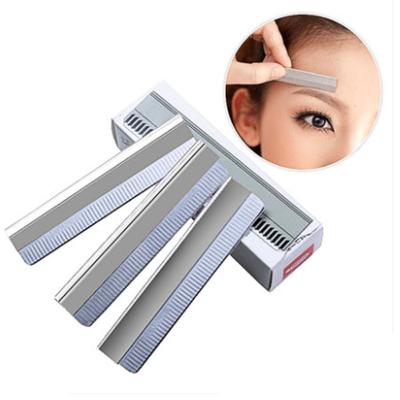 China Wholesale Eyebrow Trimming Knife Blade Eyebrow Trimming Knife Disposable Tattoo Beauty Knife for sale