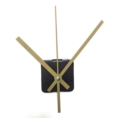 China Modern Clock Mechanism Kit 16MM Shaft With Golden Short Clock Hands for sale