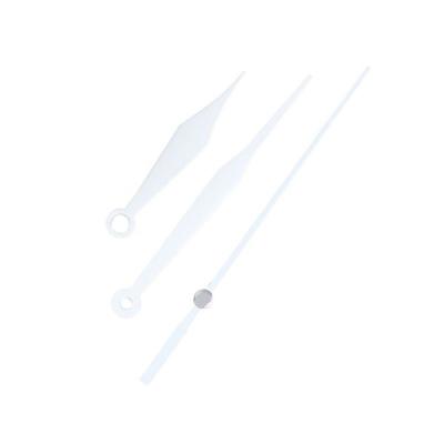 China Modern Wholesale White DIY Wall Clock Repair Parts DIY Metal Indicators Needles for sale