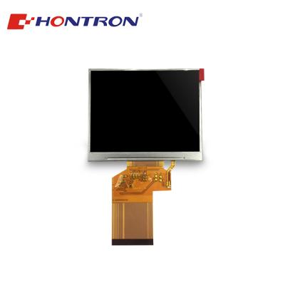 China Industrial application HONTRON 3.5 inch LCD display module with RTP/CTP for sale