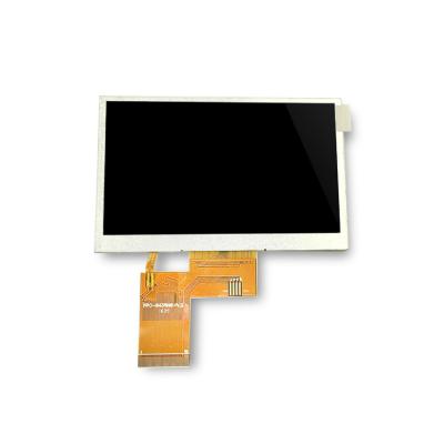 China Buildings MP3 PMP 480*272 4.3 Inch Display With Parallel RGB And Touch Screen for sale