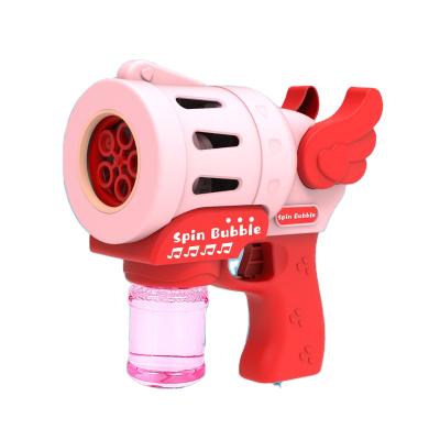 China Mengqu Automatic Bubble Gun Mengqu Machine Electric Bubble Blower Electric Fan Bubble Gun Waterproof Blowing Machine for sale