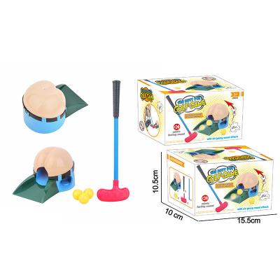 China 2021 New Pet Voice Plastic Children's Golf Toys Indoor Children's Golf for sale