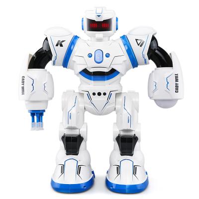 China 2.4GHZ Multifunctional Intelligent Teaching Machine Fighting Robot With Multi-control Modes Educational Toy Robot Gesture Robot for sale