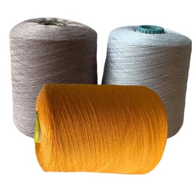 China Anti-pilling 28S/1 Glazed Silk Yarn For Sock Knitting 100% Viscous Fancy Yarn for sale