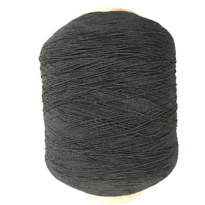 China High Tenacity 90#7575 High Elastic Rubber Yarn Spandex Polyester Yarn Covered Yarn For Sock for sale