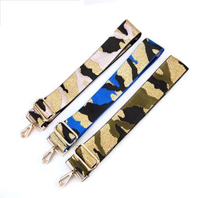 China Custom Adjustable Bag Accessories Strap Camera Strap Handbag Diagonal Shoulder Strap for sale