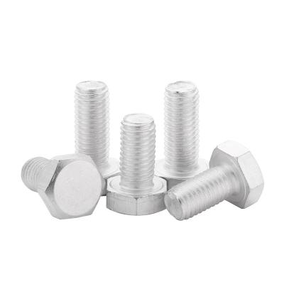 China Supplier Manufacture Aluminum Fastener Aluminum Hex Bolts And Nuts Heavy Duty Hex Bolts Galvanized for sale